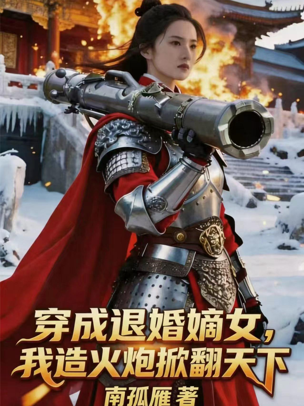 穿成退婚嫡女，我造火炮掀翻天下 封面