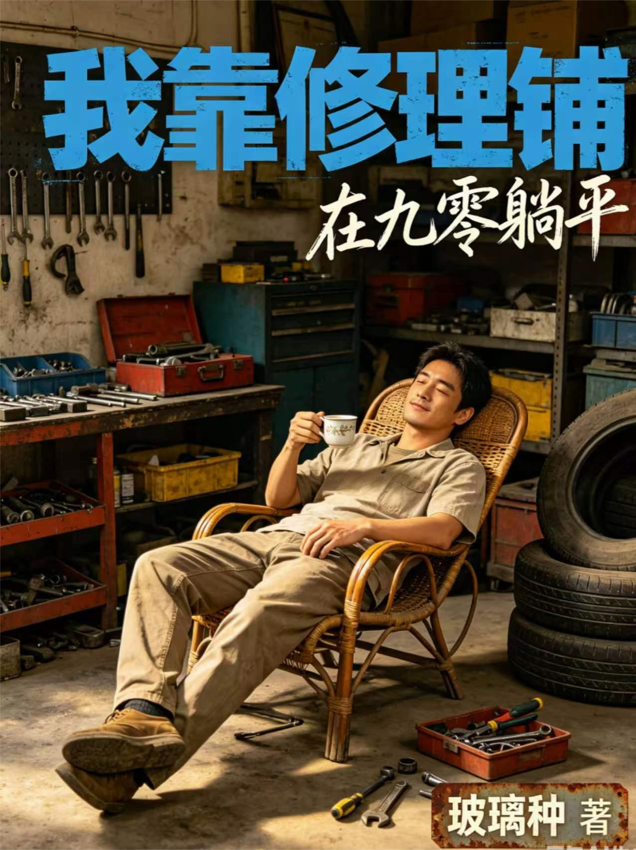 我靠修理鋪在九零躺平 封面