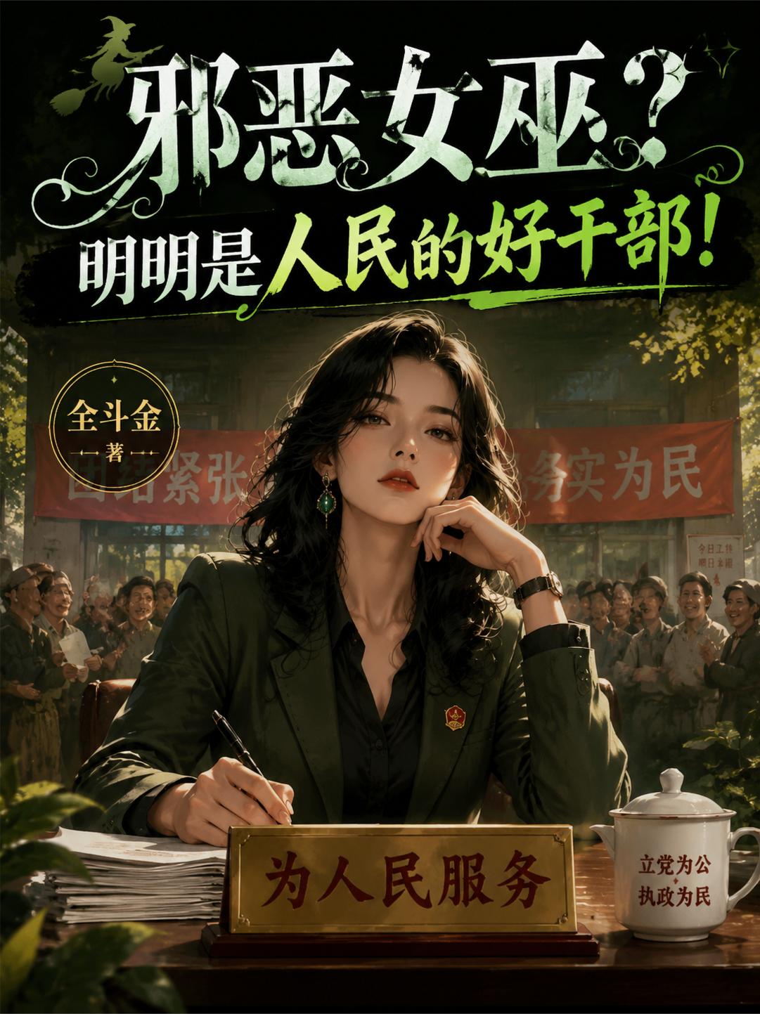 邪惡女巫？明明是人民的好乾部！ 封面