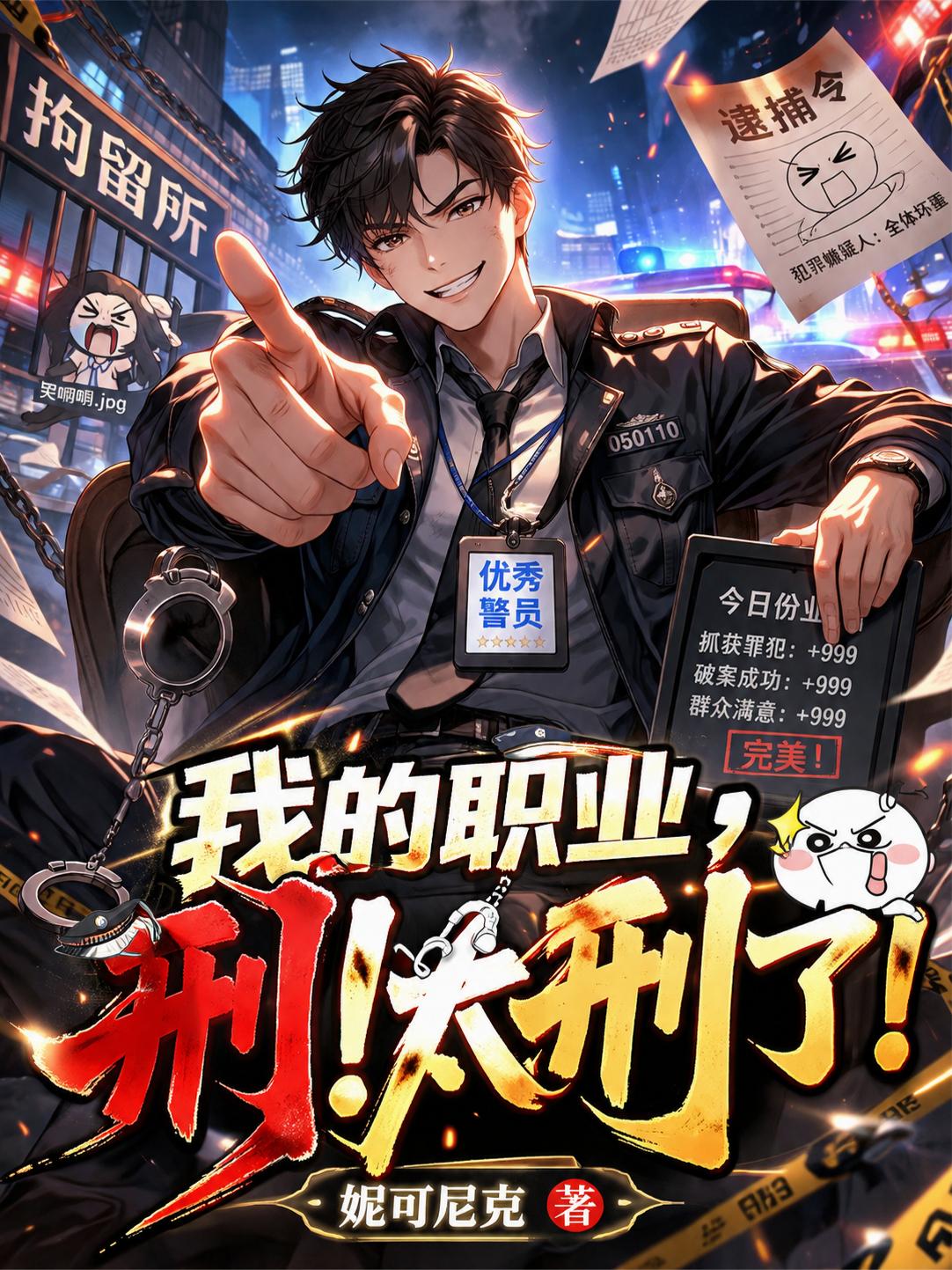 我的職業，刑！太刑了！ 封面