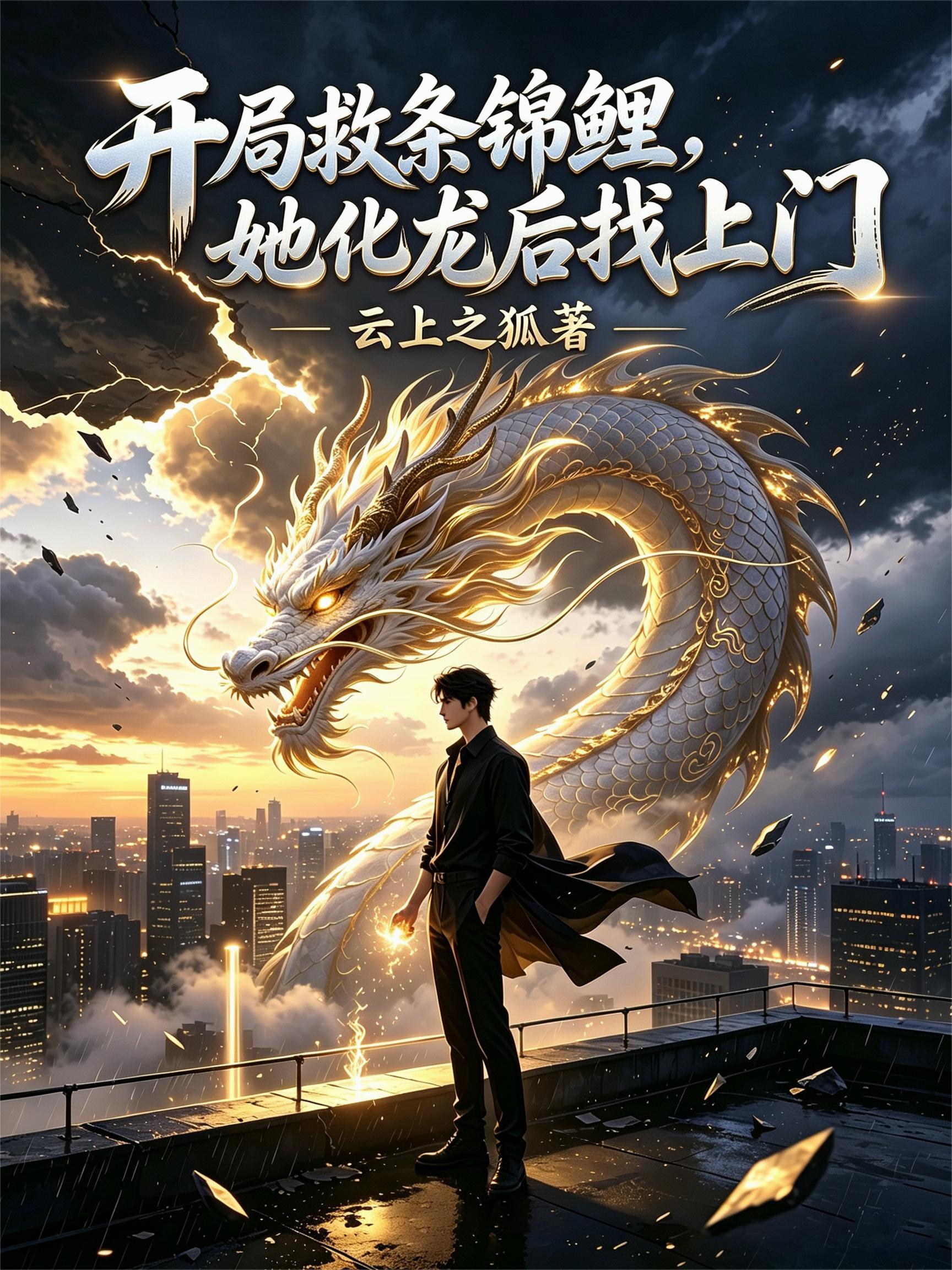 開局救條錦鯉，她化龍後找上門 封面