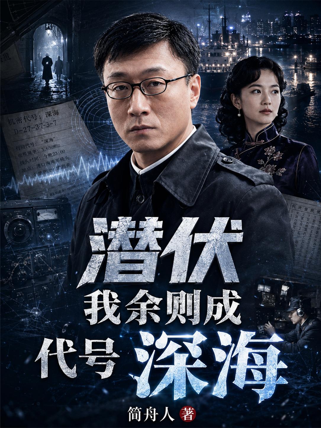 潛伏：我，餘則成，代號深海 封面
