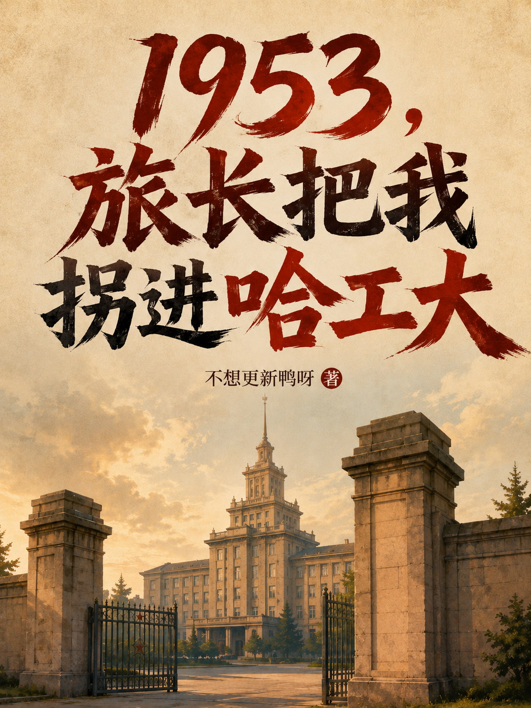 1953，旅長把我拐進哈工大 封面