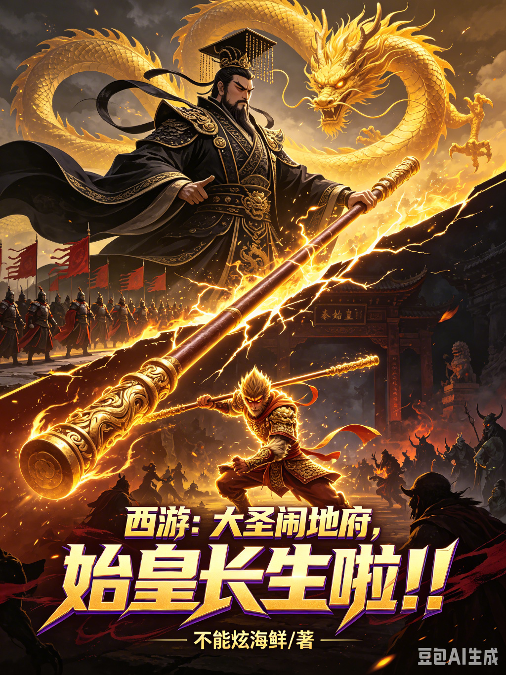 西遊：大聖鬨地府！始皇長生啦 封面