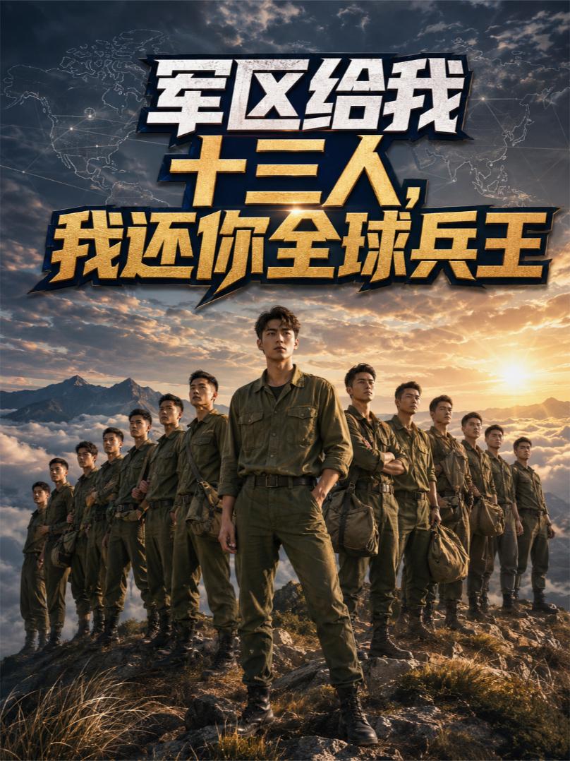 軍區給我十三人，我還你全球兵王 封面