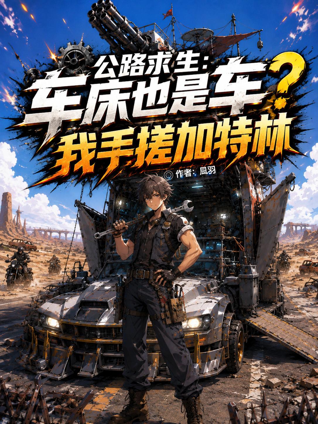 公路求生車床也是車我手搓加特林 封面