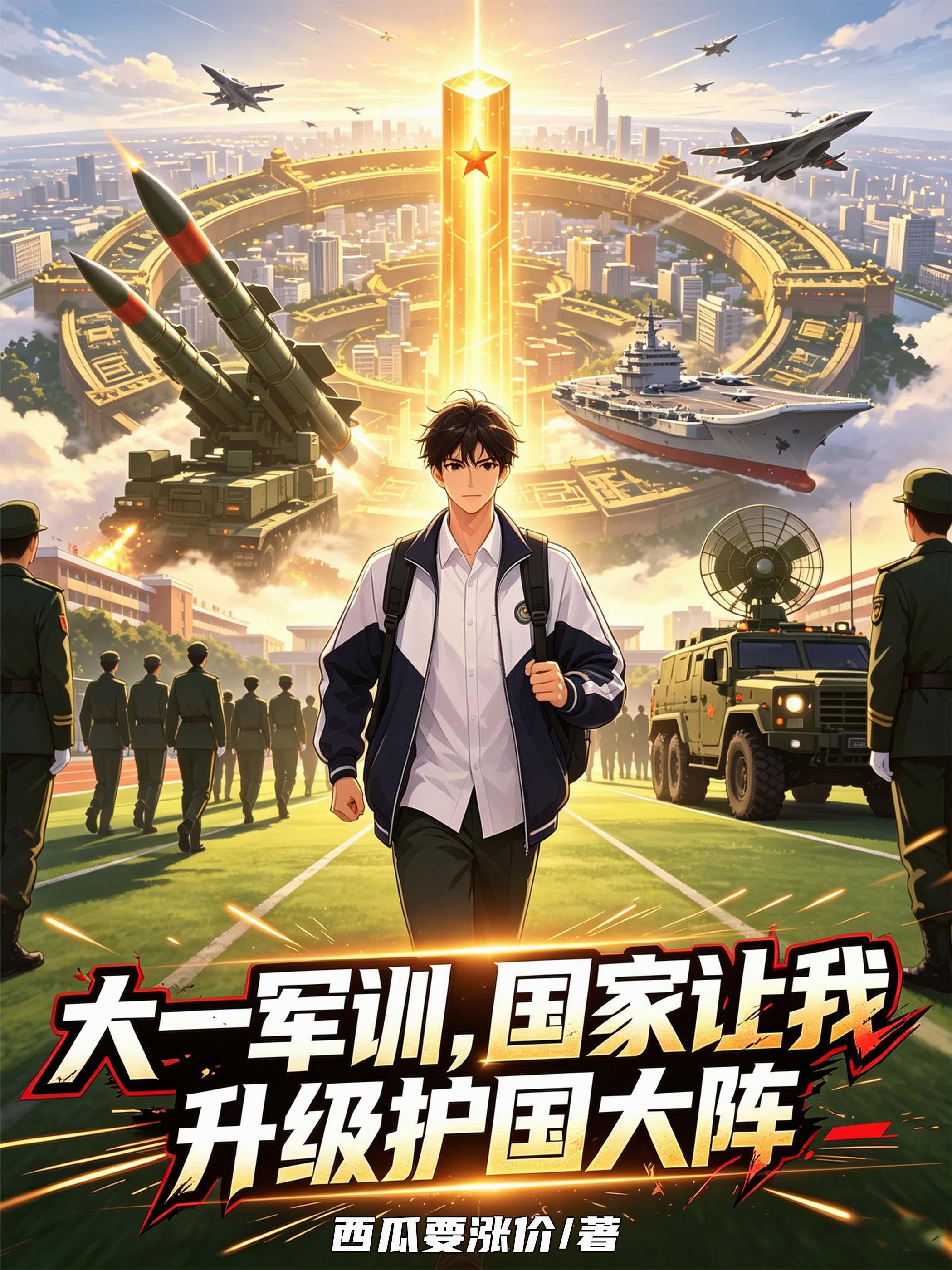 大一軍訓，國家讓我升級護國大陣 封面