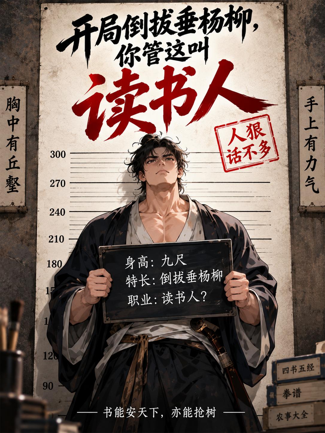 開局倒拔垂楊柳，你管這叫讀書人 封面