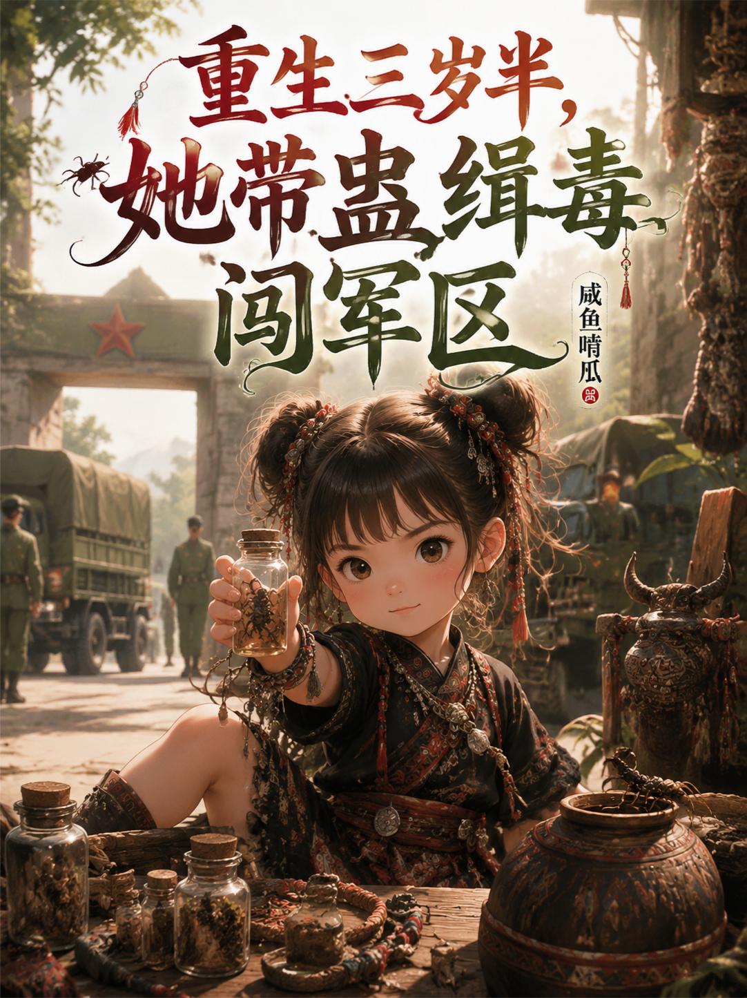 重生三歲半，她帶蠱緝毒闖軍區 封面