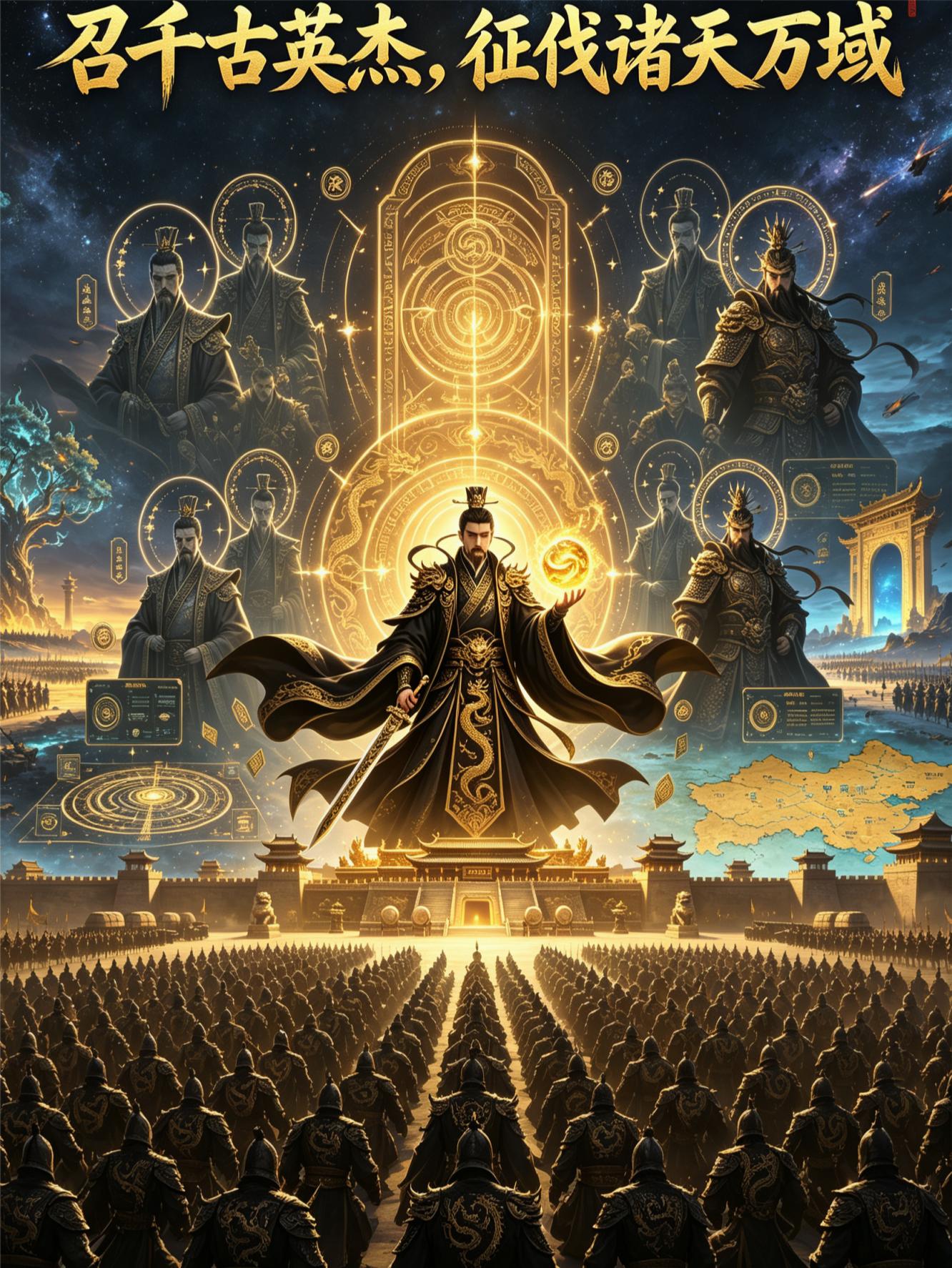 召千古英傑，征伐諸天萬域 封面