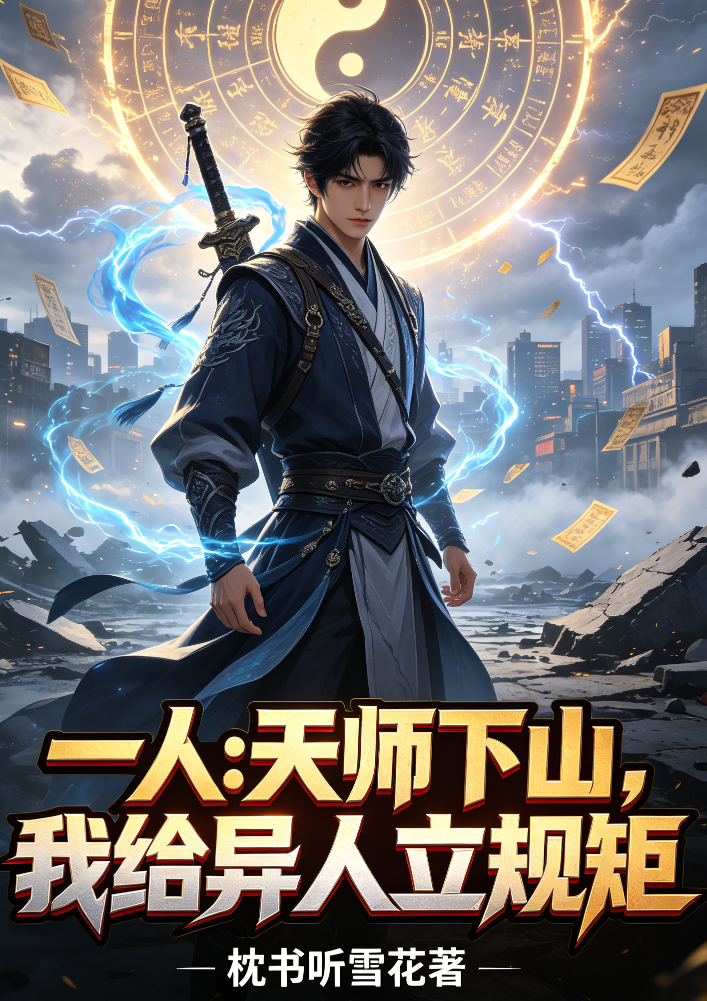 一人：天師下山，我給異人立規矩 封面