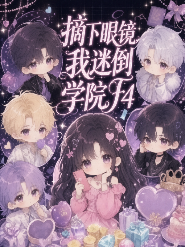 摘下眼鏡，我迷倒學院F4 封面