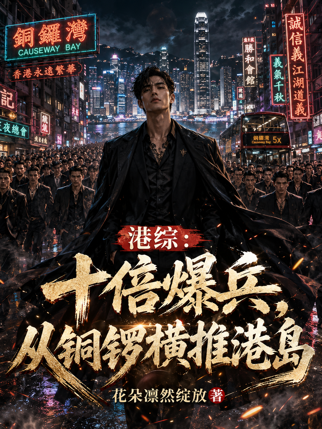 港綜：十倍爆兵，從銅鑼橫推港島 封面
