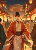 裝廢物混吃等死，你們怎麼突然查我祖墳了？ 封面