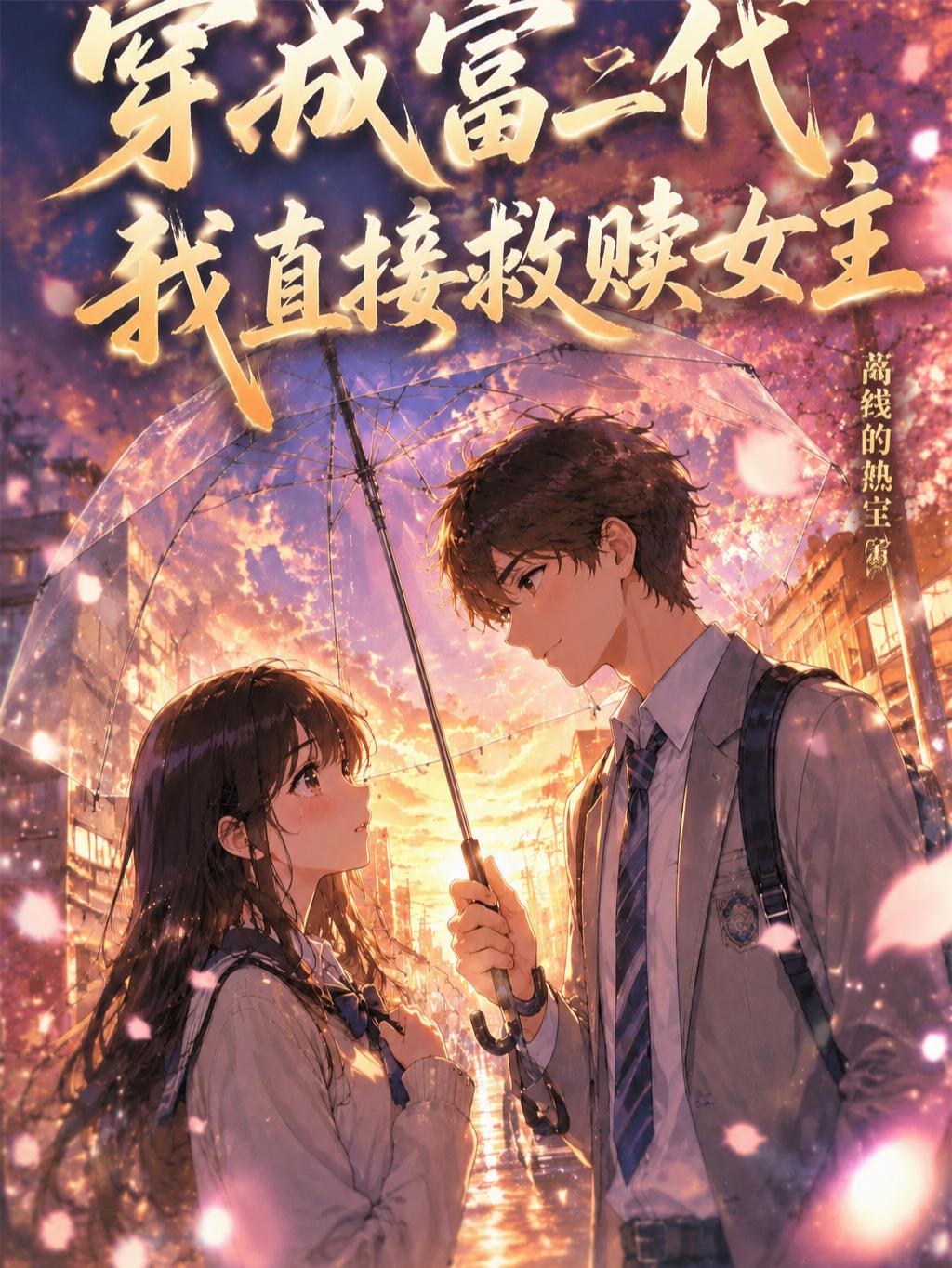 穿成富二代，我直接救贖女主 封面