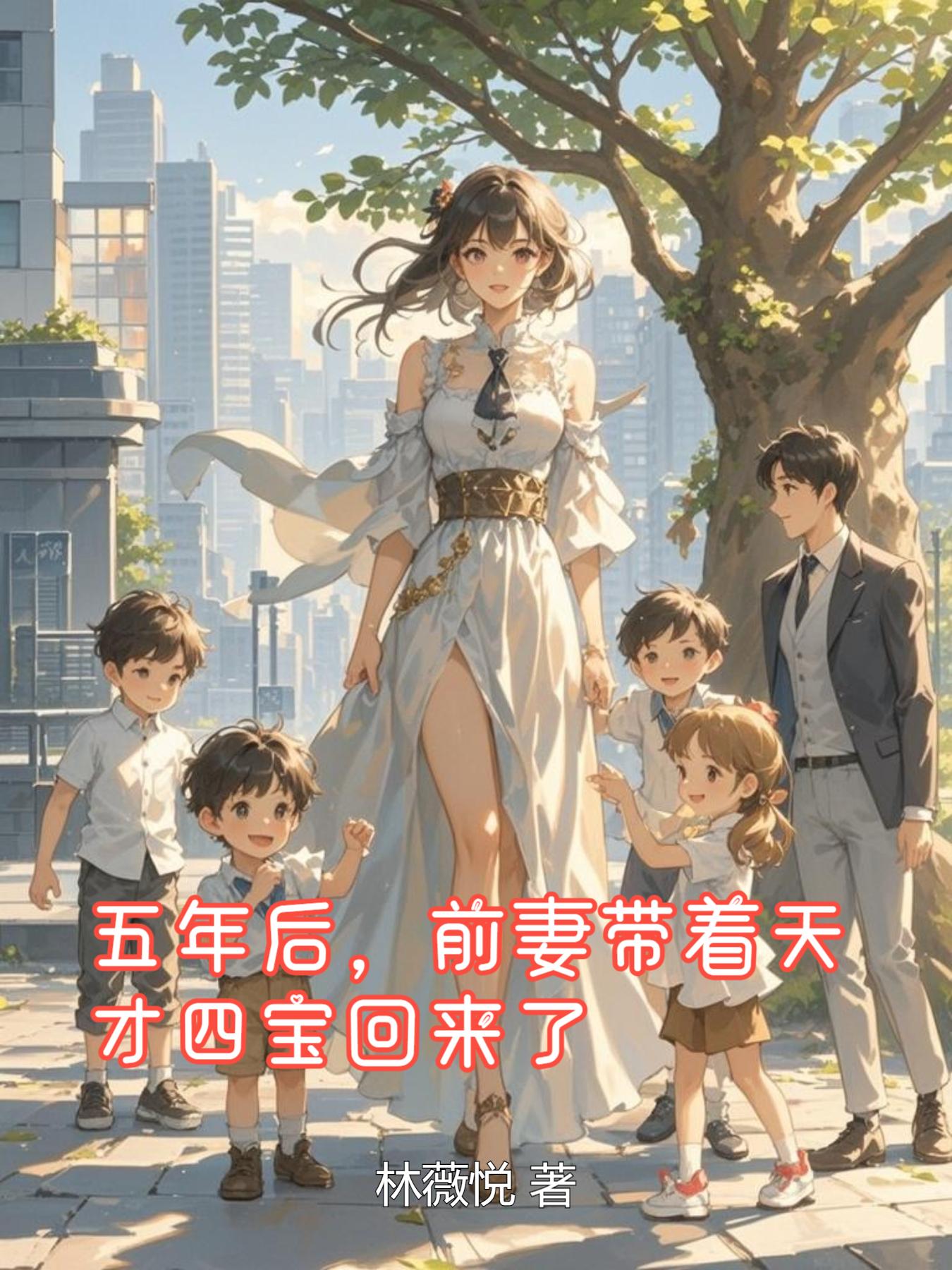 五年後，前妻帶著天才四寶回來了 封面
